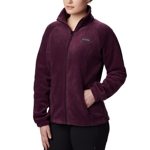 Columbia Jackets & Blazers - Columbia women Benton Springs Fleece Jacket Cherry